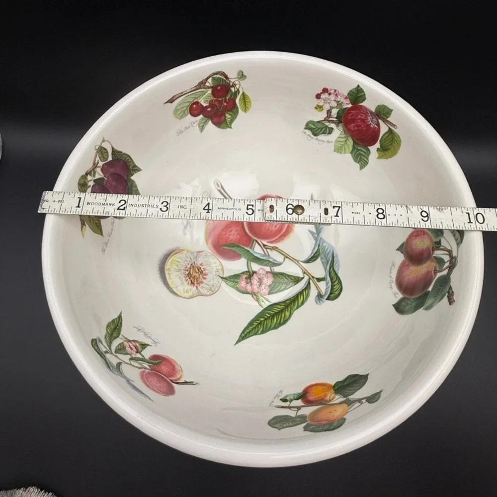 Vtg Portmeirion Pomona Fruit Salad Mixing Serving Bowl 10